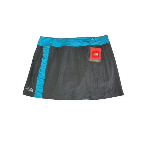 Womens North Face Eat My Dust Skort Blue grey Size Large NWT Active Wear Jogging - Picture 2 of 9